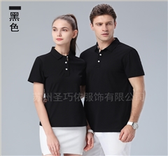 夏季企業翻領T恤衫訂制生產工廠