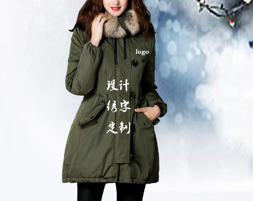 綠色羽絨服 綠色羽絨服