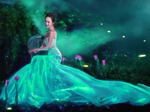發光婚紗 發光婚紗