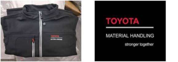 豐田叉車軟殼沖鋒衣 豐田叉車軟殼沖鋒衣