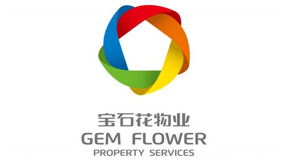 寶石花物業logo 寶石花物業logo