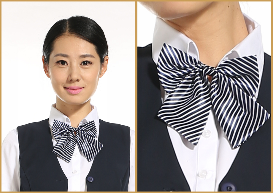 女士職業裝領結 女士職業裝領結