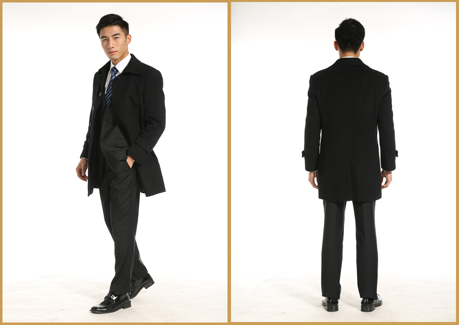 男士職業裝大衣