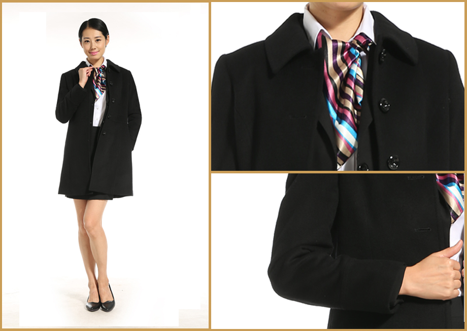 女士職業裝大衣定制