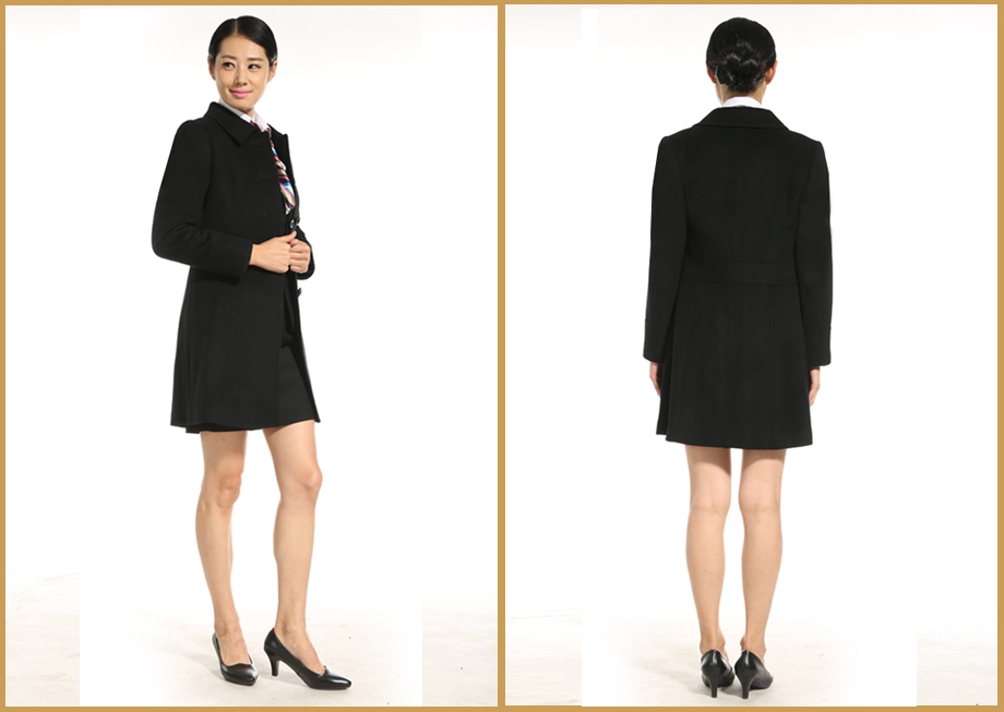 女士職業裝大衣定制