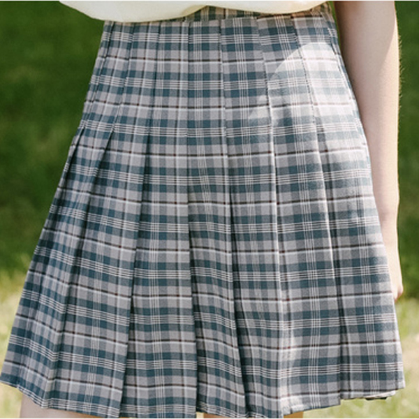 日系正統JK制服格裙定制加工生產廠家 日系正統JK制服格裙定制加工生產廠家