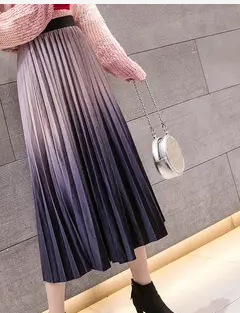 半身百褶裙 半身百褶裙