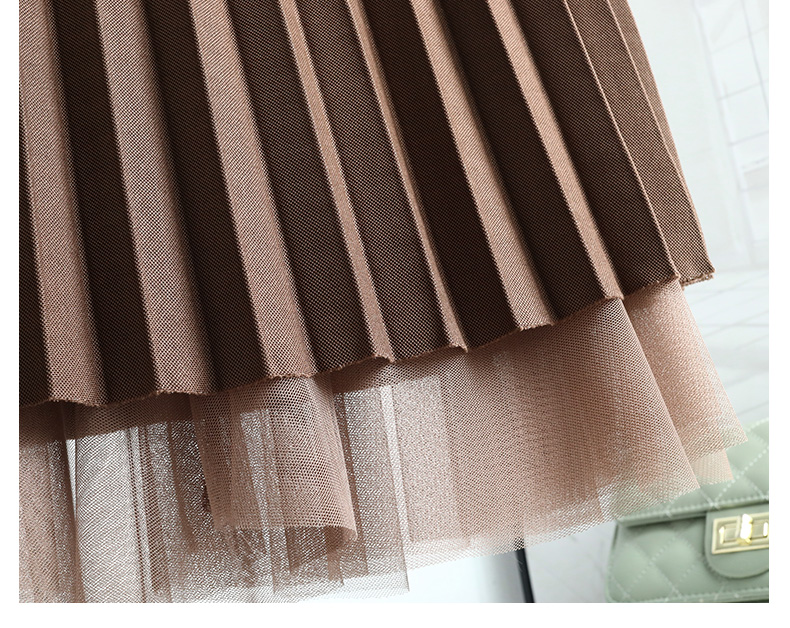 長褶裙細節 長褶裙細節